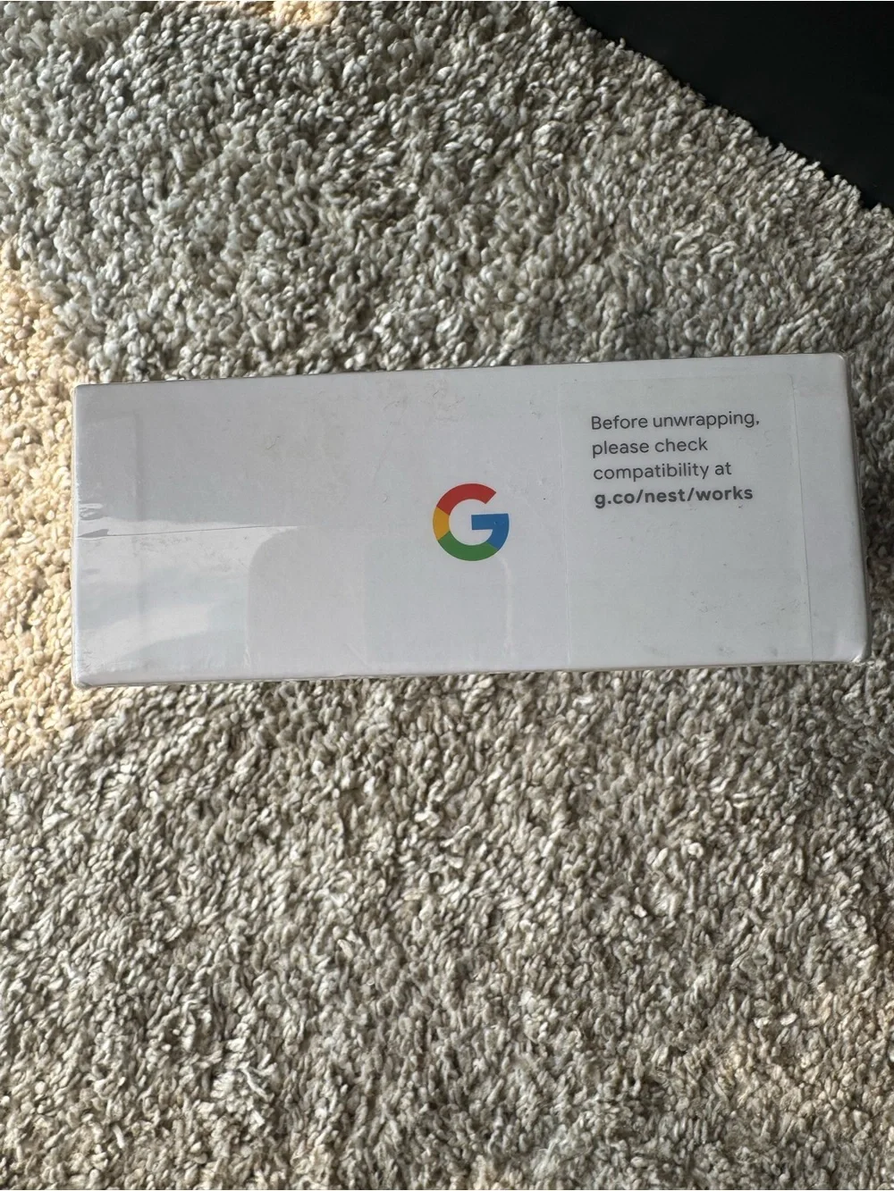 Google Nest Thermostat – Charcoal – Brand New Sealed
